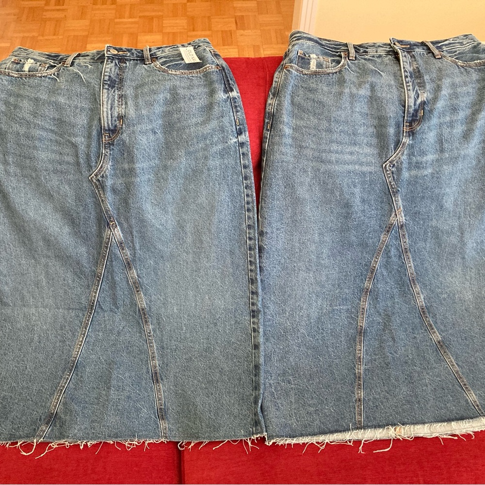 Old Navy Jean skirts